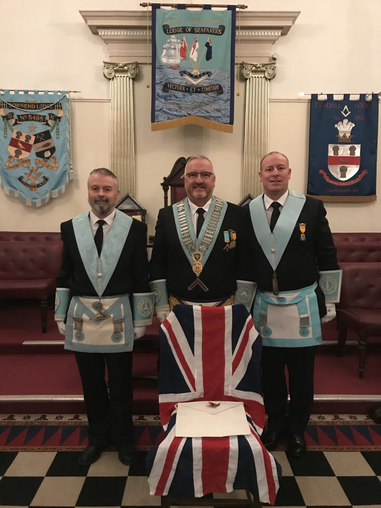 The Empty Chair WM David Bater of the Lodge of Seafarers No. 9589